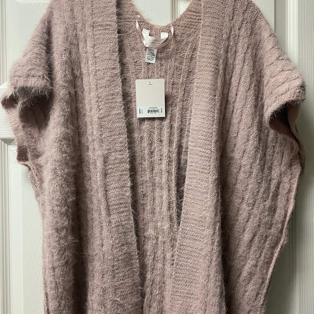 Women’s Short Sleeved Cardigan Sweater, OS
